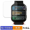 【ポイント2倍】 GARMIN Venu X1 (2枚セット) 用 保護フィルム ブルーライトカット フィルム 【 曲面対応 光沢仕様 】 キズ修復 日本製