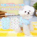 2枚セット(ホワイト+ライトブルー)ドッグウェア 犬服 犬用ウェア ペットウェア タンクトップ 春用 夏用 春 夏服 小型犬用 中型犬用 可愛い おしゃれ キュ...