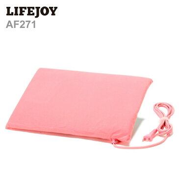 【送料無料】 LIFEJOY やわらかい 電気あんか ソフト ゆたんか君 大きいサイズ 33×45×3.2cm ピンク AF271