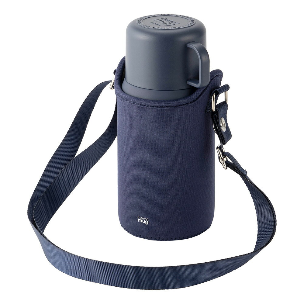 サーモマグ トリップボトル thermo mag Trip Bottle NAVY 500ml TP20-50 水筒 子ども コップ付き 保温 保冷 ステンレス 紺