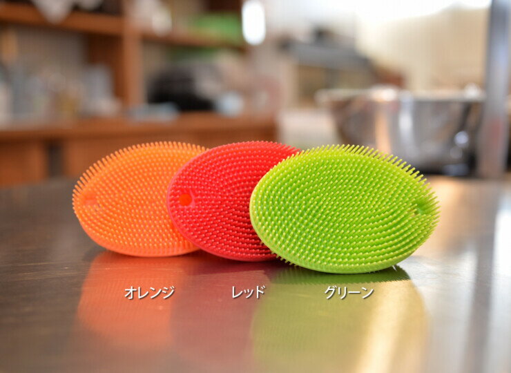 バーテック バーキュート衛生管理用たわし Mサイズ ソフト 赤 62807101 1個 【×10セット】 【お徳用 まとめ買い お買い得 業務用 割引 セット販売】 キッチン用品・食器・調理器具 日用雑貨・キッチン用品 たわし・スポンジ・ブラシ