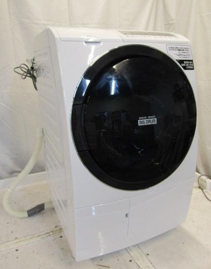 J656★カビ取り清掃消毒剤 日立ドラム式洗濯機 BD-SG100FL 2020年製 保証付 10kg/6kg