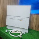 M433め★消毒剤 パナソニック 食器洗い乾燥機 NP-TA1-W ・動作品・保証付き【中古】