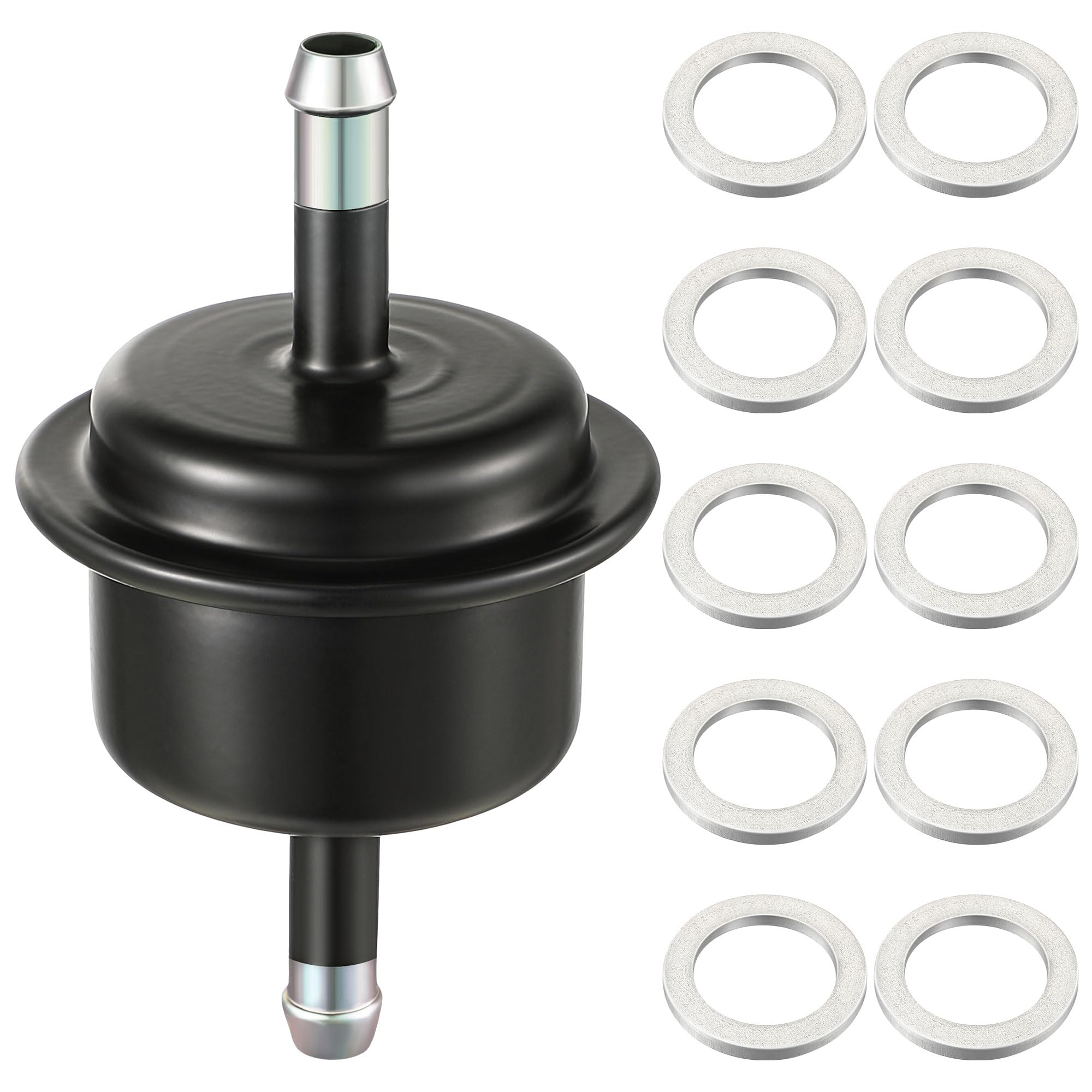 Dreyoo ATF オートマチックトランスミッションフィルター 交換用 25430-PLR-003 ホンダ CVT アキュラ アコード シビック CRV オートマチックトランスミッションフルードレンフィルター 10個 流体ドレインプラグ クラッシュウォッシャー付き