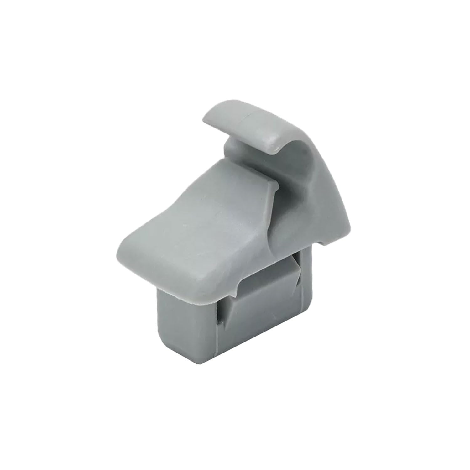 MR654343 サンバイザー ホルダー クリップ グレー 三菱ASX 2012-2016 ランサー EVO 10、アウトランダー 2014-2020、MR654610に対応 (グレー 1個)