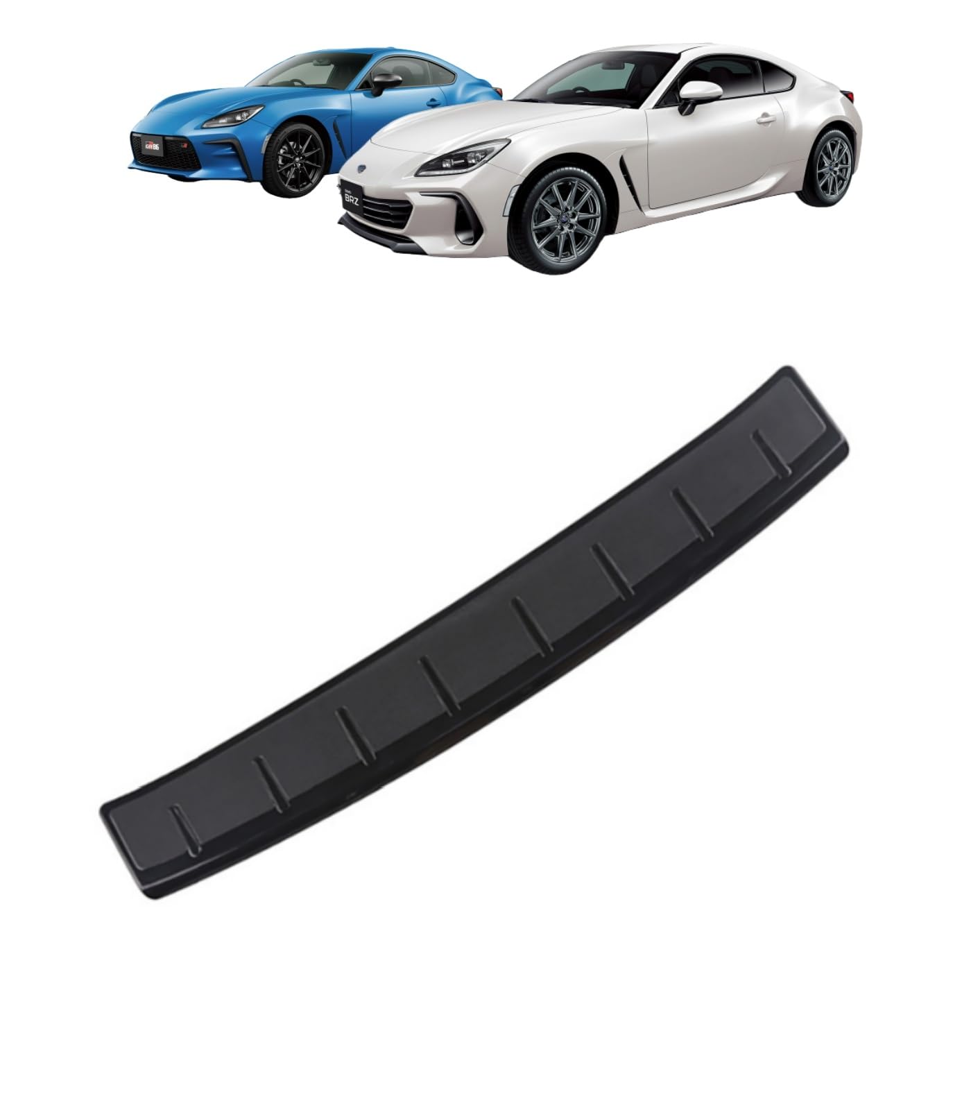 FOR BRZ ZD8系 GR86 ZN8系専用設計 2021年~ 外装 カスタムパーツ ラゲッジ スカッフプロテクター バンパーガード リアステップガード ガーニッシュ リアバンパープロテクター 傷防止 汚れ防止-スバル BRZ ZD8系 /GR86 ZN8系 専用設計 [並行輸入品]