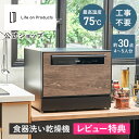 特典付き!食器洗い乾燥機 食洗機 食洗器 食器洗浄機 食器乾燥機 食器洗い機 食器洗浄乾燥機 Life on Products ライフオンプロダクツ LPRKC...