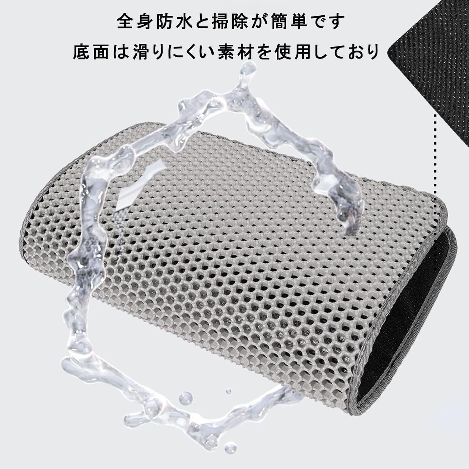 ペットマット 猫砂取りマット 猫用トイレマット 猫砂キャッチャー 犬 猫砂マット ...