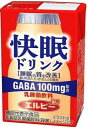 【快眠ドリンク 乳酸菌飲料 125ml】(株)エルビー 睡眠 改善 快眠 ストレス 疲労 乳酸菌　栄 ...