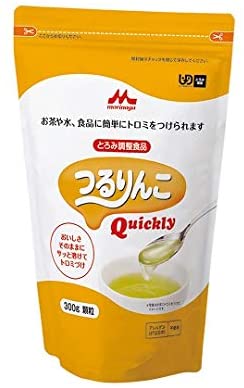 【 つるりんこ Quickly クイックリー 300g クリニコ 】 施設 家庭 介護 福祉 介護食 レトルト 手軽 高齢 食事 とろみ とろみ剤 嚥下 簡単 医療 ユニバーサルデザインフード とろみ調節