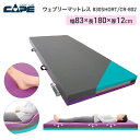 ケープ ウェブリーマットレス 830 ショートタイプ CR-802 幅83×長さ180cm | 介護 介助 ベッド 褥瘡 床ずれ 移乗 体圧 分散 快適 防水 制菌 伸縮 ウレタンフォーム マットレス 清拭 消毒対応 ソフト面 ハード面 リバーシブル