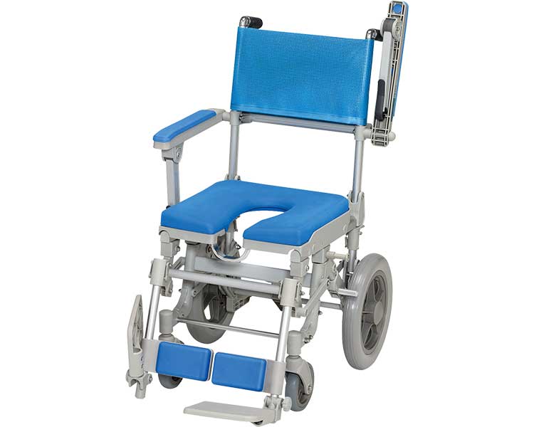 シャワーキャリー 入浴 車椅子 シャワースカールE U型シート SW6403 ウチヱ｜介護用品 高齢者 お年寄り..