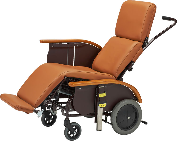 フルリクライニングキャリー FC-120 レザーシート仕様 サイドスカート付き 202012AH ピジョンタヒラ │ ..