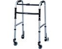 折りたたみ式歩行器（ミニタイプ）C2021SS ブロンズ アクションジャパン 固定型歩行器 介護用品 歩行器 介護 高齢者 歩行器 シルバー 立ち上がり補助