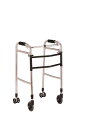 交互歩行器 AL-102 折り畳み型 クリスタル産業（介護用品 歩行器 介護 高齢者 歩行器 シルバー）