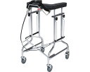 四輪歩行器 アルコー1S-C型 / 100564 星光医療器製作所 （介護用品 歩行器 介護 高齢者 歩行器 シルバー）
