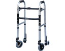 歩行器 介護用 ミニフレームウォーカー・キャスターモデル　M / WFM-4262SW5GW3 シンエンス 四輪歩行器（介護用品 歩行器 介護 高齢者 歩行器 室内）