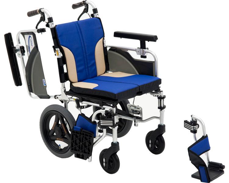 アルミ介助車いす スキット　SKT-2000 ミキ （介助用 車椅子 車いす 車イス アームレストはね上げ、ドラム式介助ブレーキ、エアータイヤ）