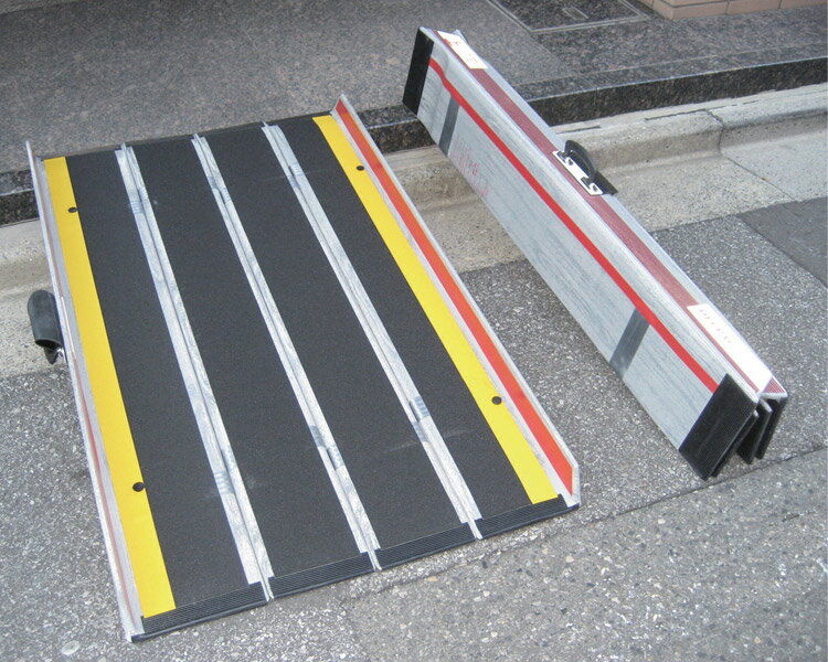 車椅子 スロープ デクパック 段さ デクパック 折りたたみ式軽量スロープ EBL（イービーエル）3.5m ケア..