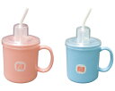 マグカップ コップ 介護用 ストロー付マグカップ HS-N4 台和 │ 吸飲み器 吸い飲み器 コップ 食事サポート 介助 便利グッズ シニア 高齢者 介護用品 ...