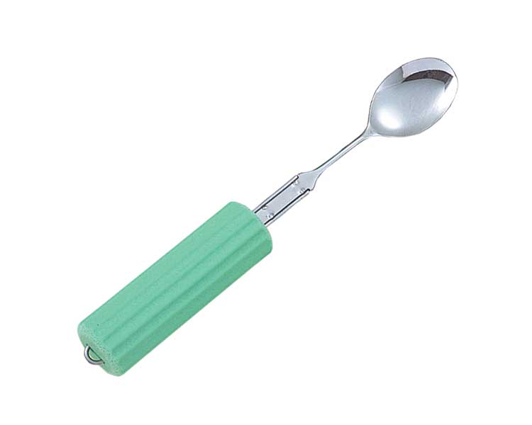 介護用スプーン 曲げ曲げハンドル・シリコンスポンジ付 R-22/SS28 スプーン小 フセ企画 │ 介護 食器 ス..