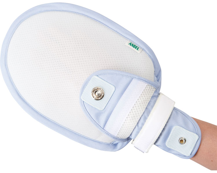 介護用ミトン フラット安心ミトン 2個入 1773 エンゼル │ 介護用品 高齢者 お年寄り 老人 シニア 手袋 2枚入り チューブ引き抜き防止 おむついじり対策 自傷行為対策 傷つけ防止 在宅介護 病院 老人ホーム デイサービス 福祉施設 介護施設