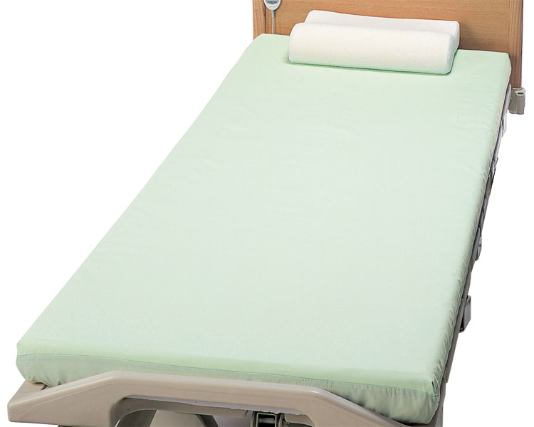 防水シーツ のびのび防水ボックスシーツ 2219 グリーン 幅91×長さ195cm エンゼル │ 防水加工 シーツ 寝具 尿漏れ 尿もれ 尿モレ おもらし 失禁...