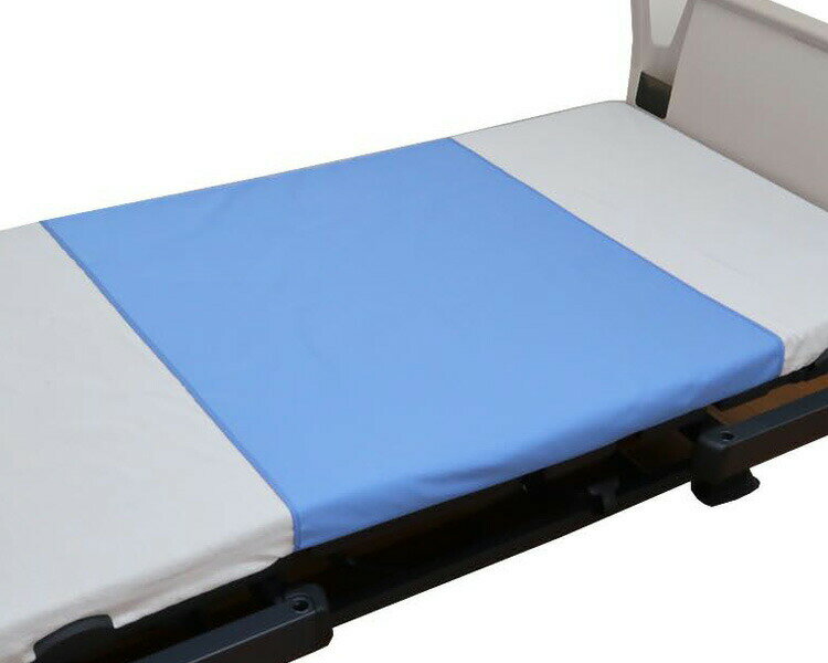 あんしん耐久デニム防水シーツ 幅170cm×長さ90cm ブルー MT-7050 丸田シャツ │ 介護用品 介護用防水シーツ おねしょシーツ ラバーシーツ 防水...
