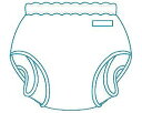 大人用おむつカバー パンツ型おむつカバー（ Lサイズ）18-11003 モナーテメディカル 介護 オムツカバー 防水 介護 おむつカバー