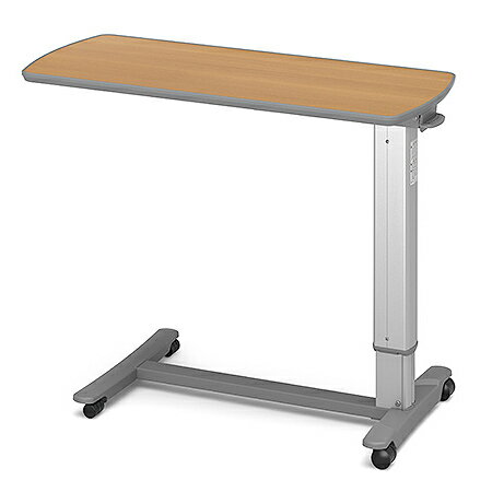 簡単なレバー操作で高さを合わせられるテーブル。 ベッドサイドテーブル　ガススプリング式 KF-190シリーズ（在宅向け・個人販売用）パラマウントベッド　ベッド テーブル サイドテーブル