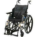 車椅子 座王X（NA-X521W）自走用 車椅子 日進医療器 （車椅子 車いす 車イス 自走式 自走 折りたたみ 折り畳み ひじ掛け跳ね上げ はね上げ ノーパンクタイヤ NISSIN シニア 高齢者 介護用品）