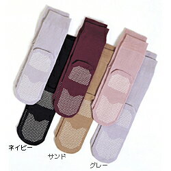 ゴム無しすべり止めソックス（綿混）紳士用　春夏用　5556H 神戸生絲 靴下 高齢者 ゴムなし 靴下