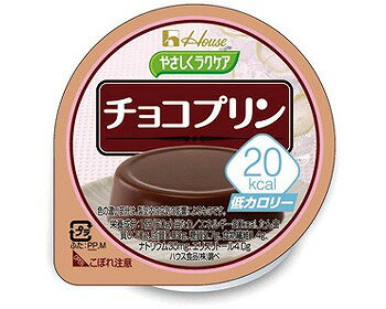 やさしくラクケア　20kcalチョコプリン / 82972　60g【ハウス食品☆☆】【RCP】