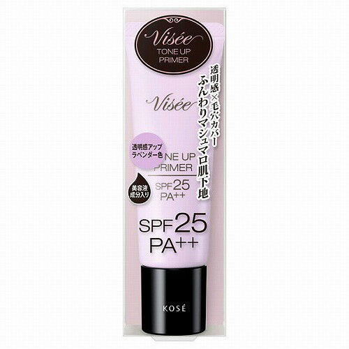 KOSE コーセー VISEE ヴィセ リシェ トーンアップ プライマー SPF25 PA++ 本体 30g 無香料 化粧下地 色補正 ラベンダーカラー