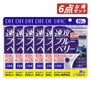 【クーポン利用で最大150円OFF】【即納】【国内正規品・セット販売・ネコポスメール便発送・送料無料】まとめ買い DHC 速攻ブルーベリー 20日分(40粒入*...