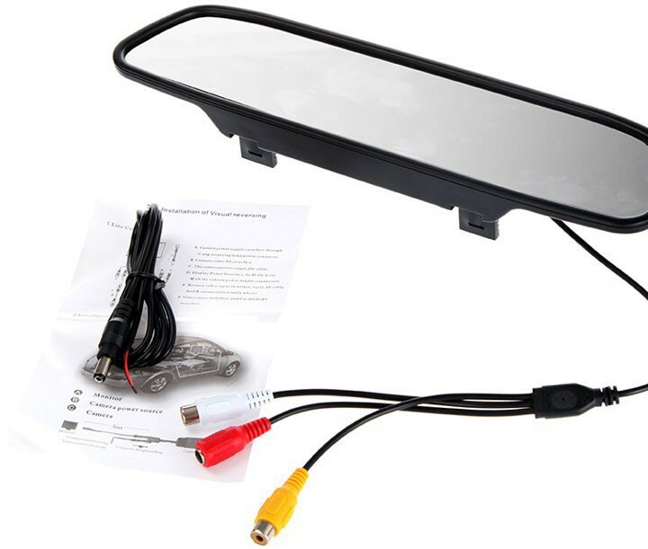 �롼��ߥ顼��˥��� ����Хå��������³�� DC12V ��������2���� 4.3����� LP-430C