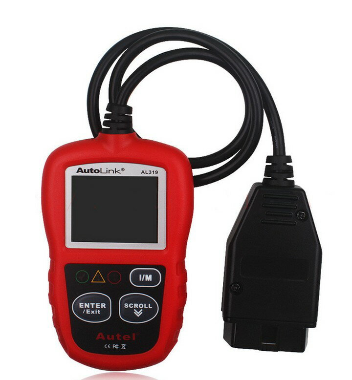 OBD2スキャンツール OBD2コードリーダー AutoLink バックライト付きカラー液晶 AUTEL 故障診断機 LP-AL319 送料無料