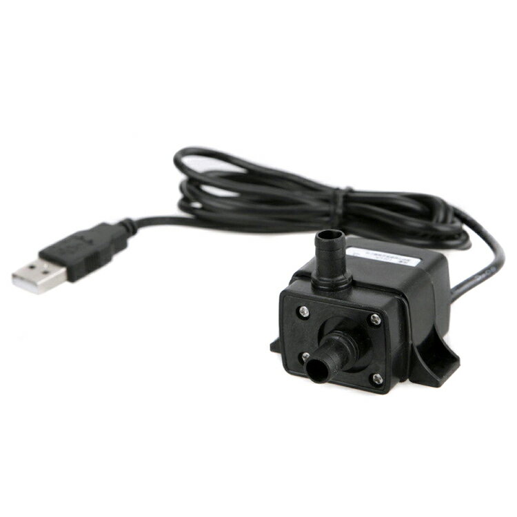 汎用ミニ水中ポンプ USB駆動 小型ブラシレスポンプ 静音設計 流量120L/h 省電力仕様 ミニウォーターポンプ USB噴水ポ…