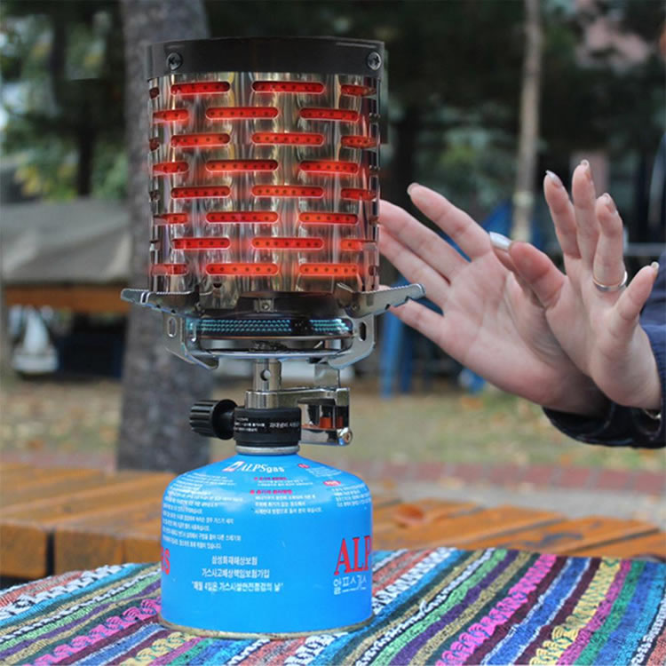 ヒーターアタッチメント 薪ストーブ ガスバーナー用カバー アウトドア 暖房 キャンプ クッキング ステンレス製 耐熱性 耐久 ハンドル付き LP-CAMLE147 送料無料通販格安セール情報 楽天 通販