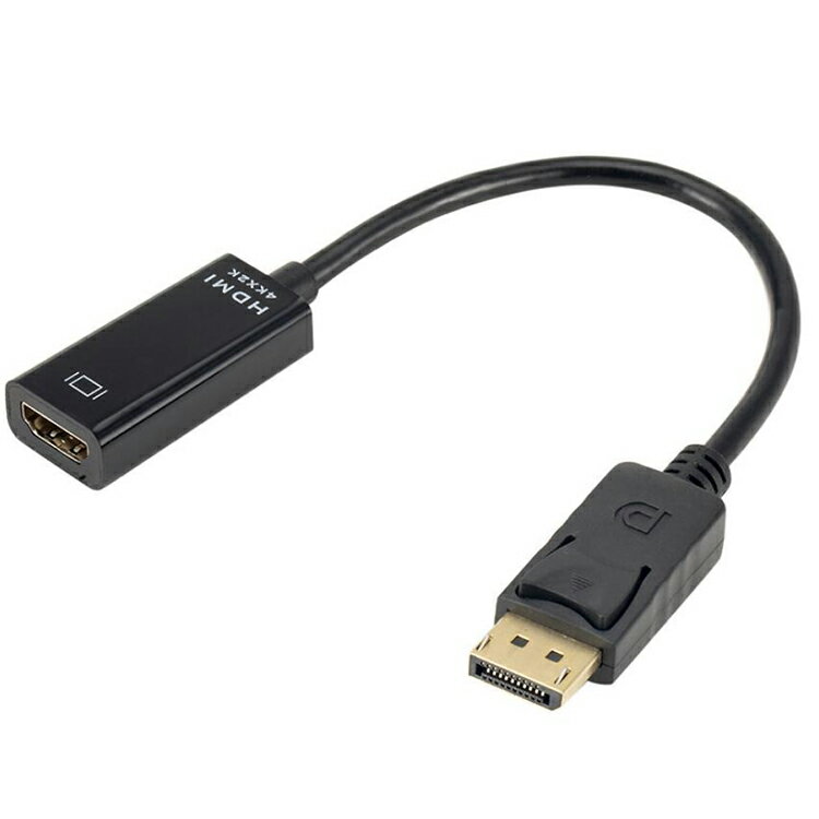 DisplayPort1.4 to HDMI変換ケーブル アダプタ 4K解像度対応 3840x2160 HDMIコネクタ 高解像度 LP-DP24K 送料無料