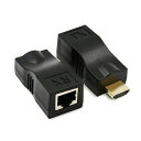 4K2K対応 HDMI延長器 送受信機セット HDMI2.0 HDTV 1080p/4K対応 電源不要 配線簡単 ディスプレイ配置を自由に HDMIエクステンダ...