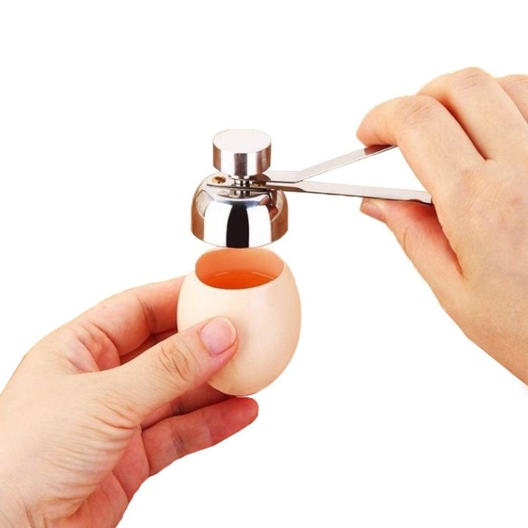エッグシェルカッター ハンマー 卵の殻割り 手動卵割り器 ステンレス製 卵割り機 LP-EGGCUT304