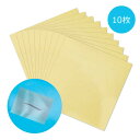 ビニール修理用シール10枚セット 貼るだけ 7cm×7cm 透明 防水 補修パッチ 補修用テープ LP-BREP10S 送料無料