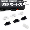 【10個セット】シリコンUSBポートカバー USBキャップ メス 小型 USB端子 保護 ホコリ防止 USBポート保護 LP-SUSBC10S 送料無料