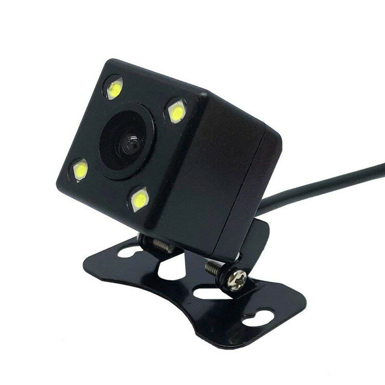 Rakuten - バックカメラ 正像/鏡像選択可 ガイドライン表示機能 DC12V 暗視機能 IP66防水仕様 超小型CCD 4灯LED LP-BK800 送料無料