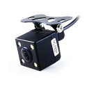 CCDバックカメラ 4灯LED ガイドライン表示機能 DC12V IP66防水仕様 暗視機能 超小型 LP-BK006 送料無料
