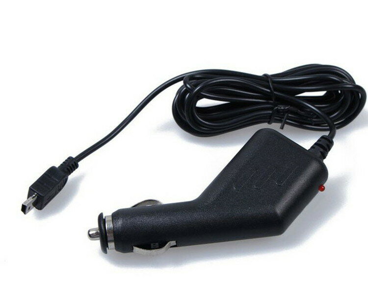 シガー充電ソケット ミニUSBタイプ 12V-24V USB ミニBタイプ USB(mini-B) 5V ケーブル長さ余裕の3.5m LP-MINIUSBADP 送料無料