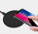iPhone8/X対応 FAST CHARGE ワイヤレス充電パッド Qi規格対応スマホを置くだけ充電 QC3.0急速充電可 ワイヤレスチャージャー LEDインジケーター付 LP-FANT09 送料無料 キャッシュレス 還元
