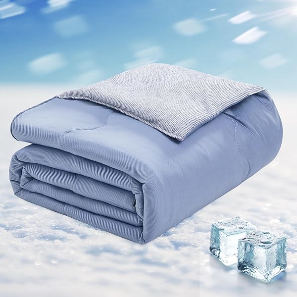 冷感布団 夏用掛け布団 冷感 タオル地 両面デザイン 接触涼感 吸湿速乾 洗える かけ布団 キルトケット ..