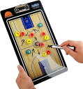 バスケットボールコーチングボード, マグネットピース付きの折りたたみ式ストラテジークリップボード, 計画と表示用の再利用可能なクリップボード キット、スポーツ クラブのトレーニング用品